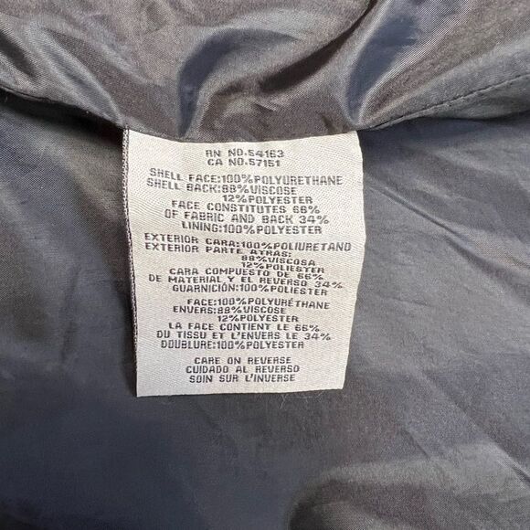 Levis Women’s Black Faux Leather Moto Jacket Medium - Picture 5 of 9